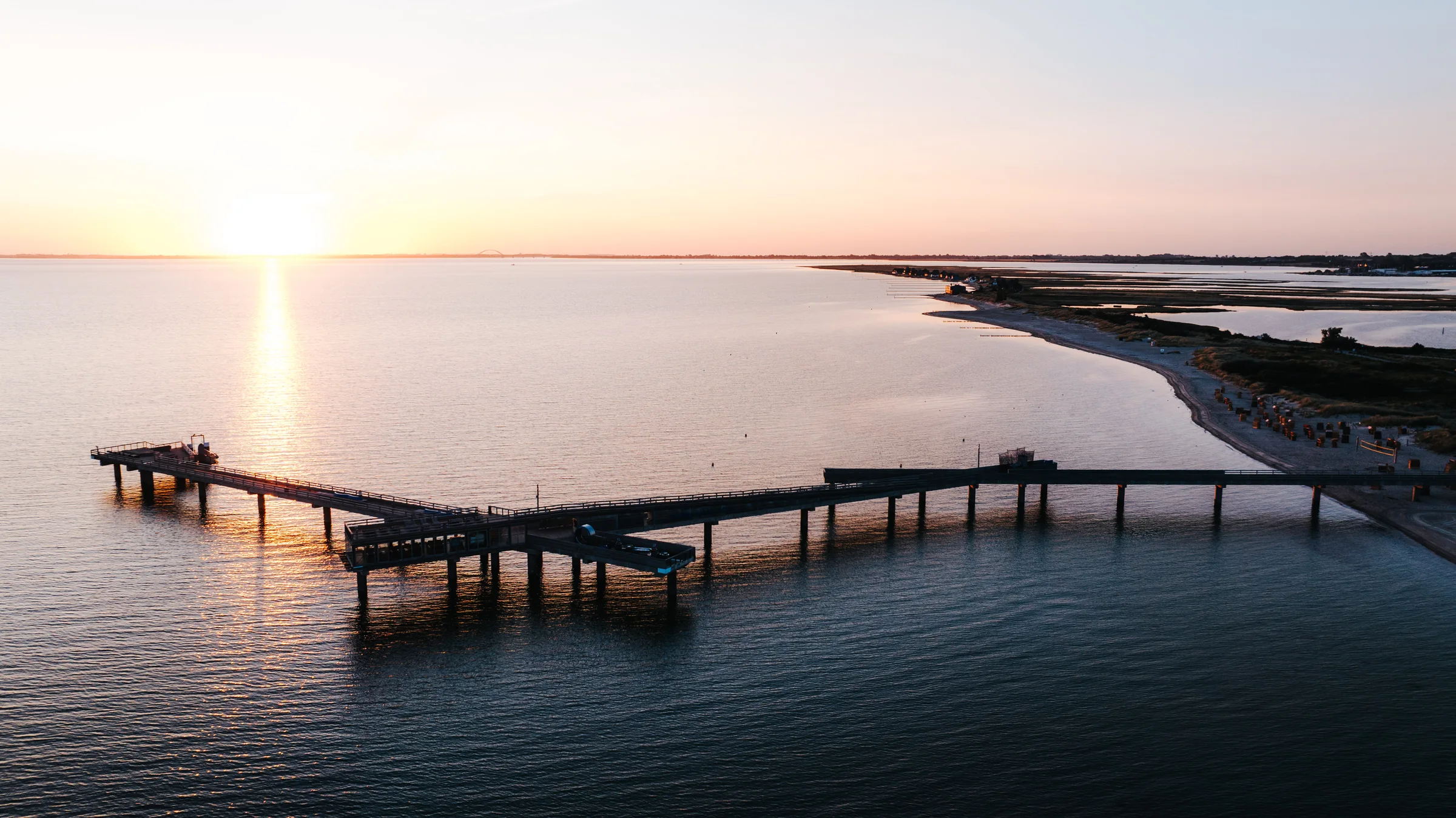 Sonnenuntergang über der Ostsee