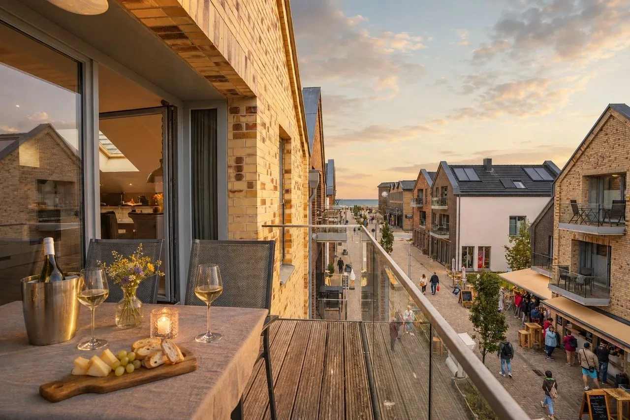 Der kleine Süd-West-Balkon